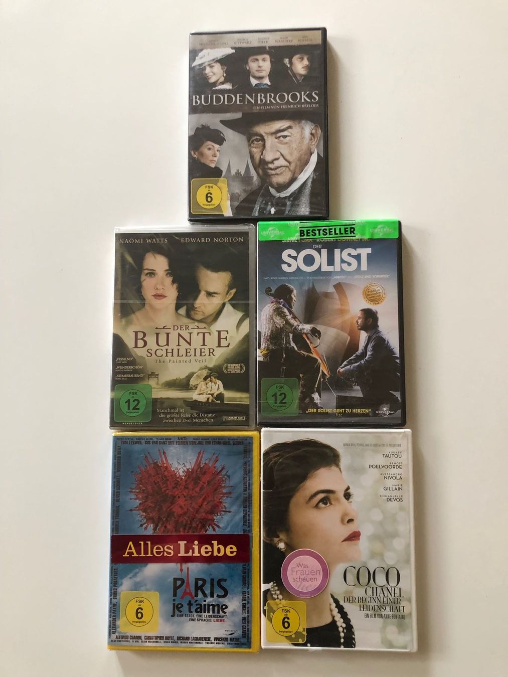 Alle DVDs: DVD Topspielfilme Konvolut original eingeschweisst – Neu und originalverpackt aus Amden von relsah62