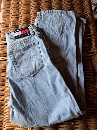Tommy Jeans, hellblaue Jeans, Top Zustand