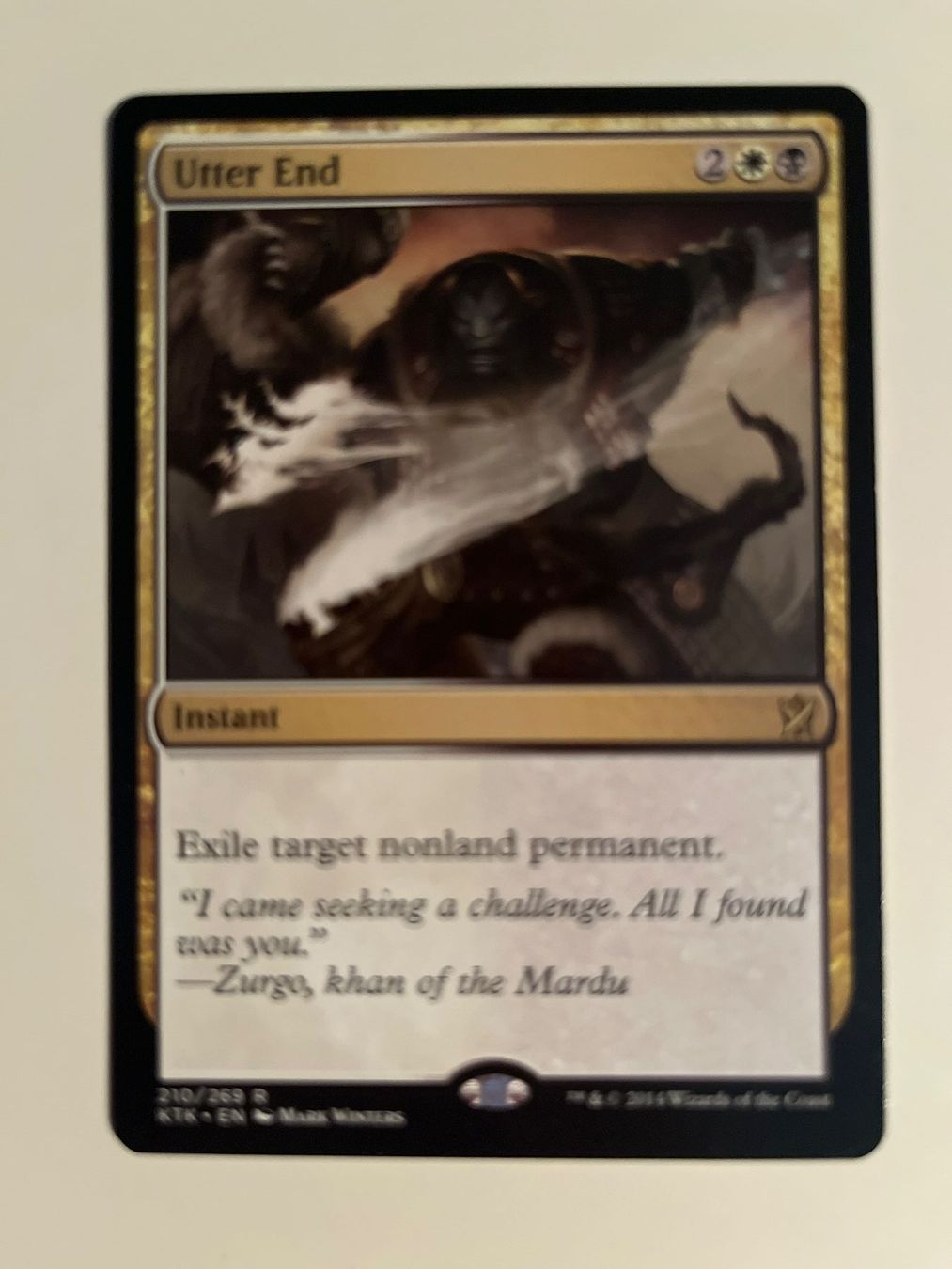 Magic The Gathering Sammelbilder & Trading cards: 1 x Utter End - Magic: The Gathering - MtG – Gebraucht aus Kriens von Shadi1980