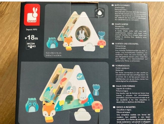 Giocattoli: Cute shape sorting toy 18M+ – Usato da Brugg AG venduto da Magna3 2