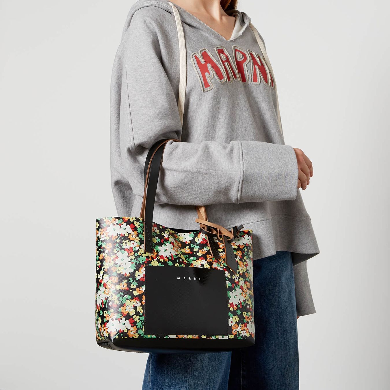 Marni Borse da donna: MARNI TOTE BAG WITH FLORAL PATTERN w. Neu – Usato da Felben-Wellhausen venduto da begean 5