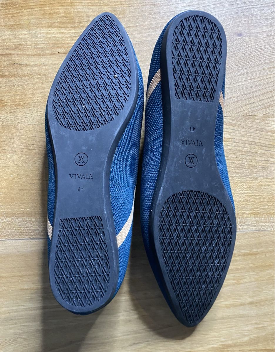 Vivaia Scarpe da donna: Blue Vivaia Flats - Size 41 – Nuovo (secondo la descrizione) da Gurmels venduto da ste_8qb5 3