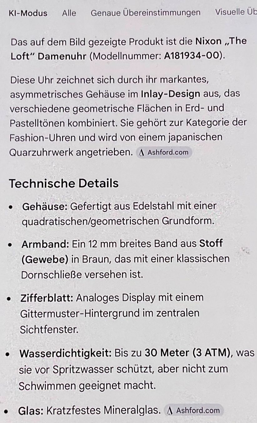 Nixon Montres: Nixon Damenuhr – Neuf (Voir description) à Endingen par nathan05 6