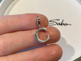 Thomas Sabo Charm Buchstabe „C“ 925 Silber 💎✨