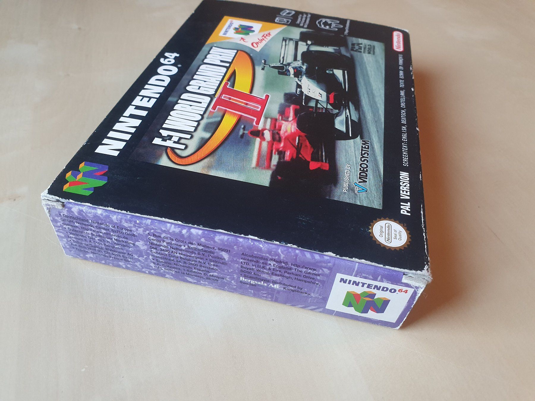Nintendo Spiele: F-1 World Grand Prix II – Gebraucht aus Stansstad von collectorsshop 2