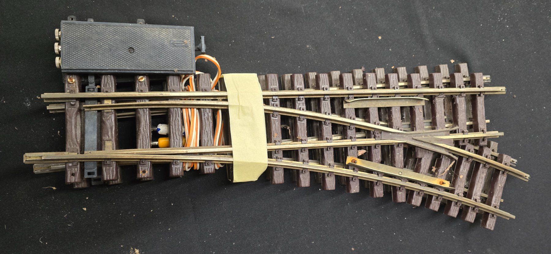 Märklin Modellini di ferrovie: Weiche rechts 120cm LGB – Usato da Russikon venduto da Pedro20