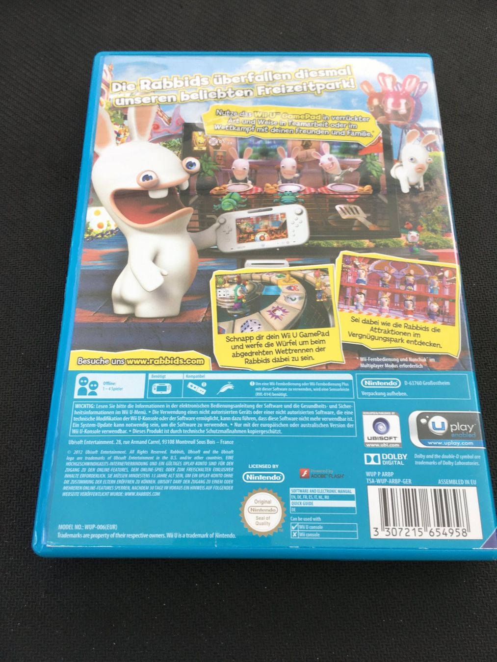 Nintendo Giochi: Rabbids Land - Nintendo Wii-U – Usato da St.Gallen venduto da MedienJoe 1