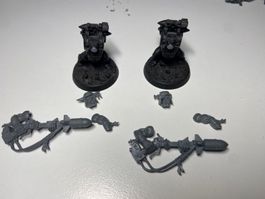 Warhammer 40k - 2x Ork Rokkit Launcha/Boy