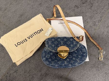 Rarität, Louis Vuitton Sunset Denim Bag, NEU