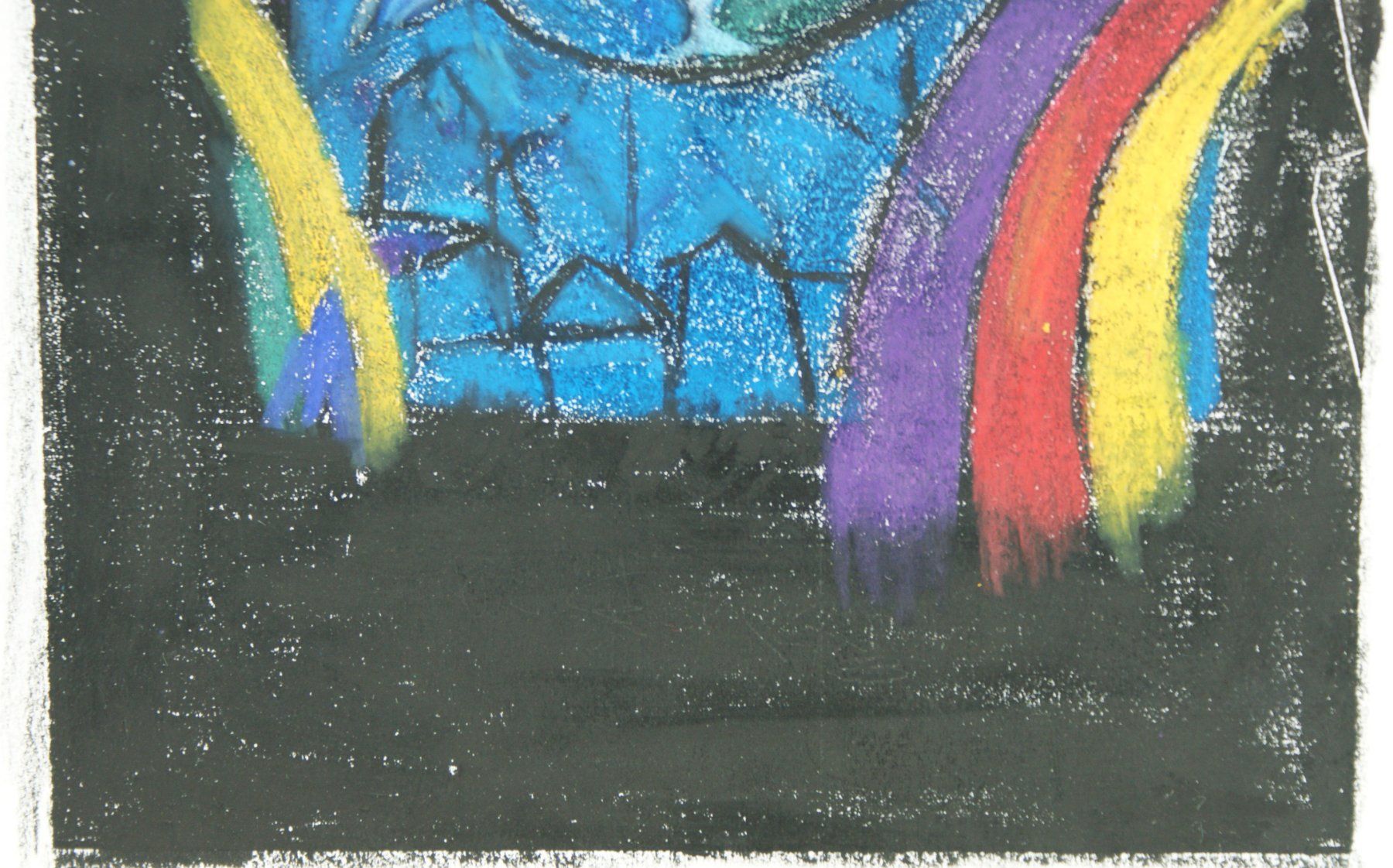 Dipinti: Rudolf Mirer, "Begegnung" Originalpastell auf Papier – Usato da Reinach BL venduto da Frogndog 6