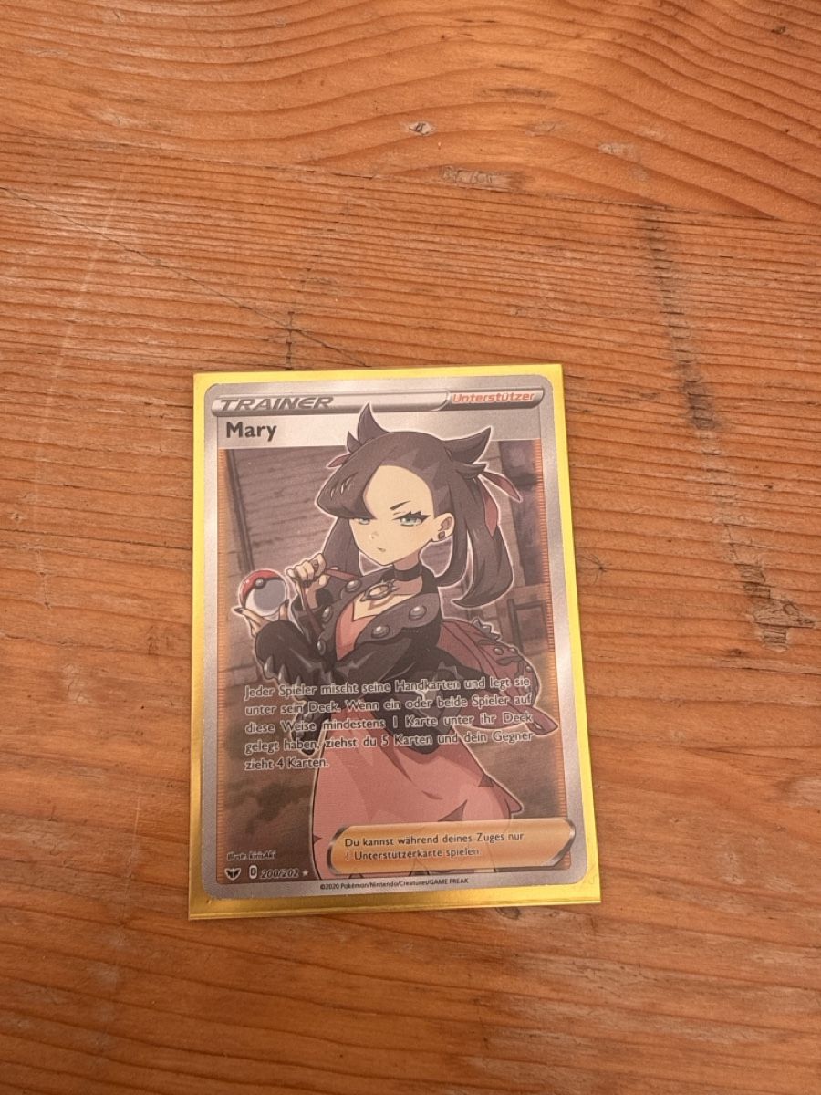 Pokémon Sammelbilder & Trading cards: Pokemon Karte Mary – Neu (gemäss Beschreibung) aus Appenzell Meister. von ROMDIE10