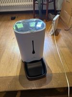 Navaris Futterautomat für Haustiere, 24h Programmierbar, Wei
