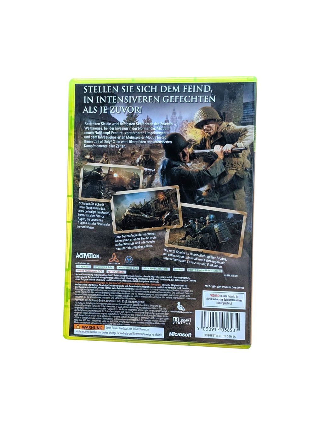 Microsoft Spiele: Call of Duty 3 Xbox 360 – Gebraucht aus Domat/Ems von IsseldorsShop 1
