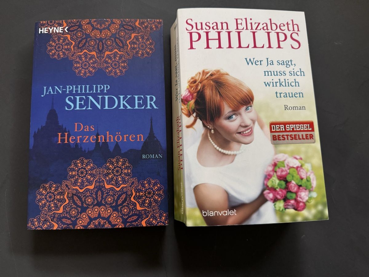 Livres: 2 Romane – D'occasion à Meyriez par muriS