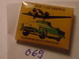 1 Pin Classic Car Show 93, Fliegermuseum Dübendorf (O69)