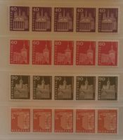 RO2) 362RM-369RM, Rollenmarken 5-Streifen postfrisch Kt Lp