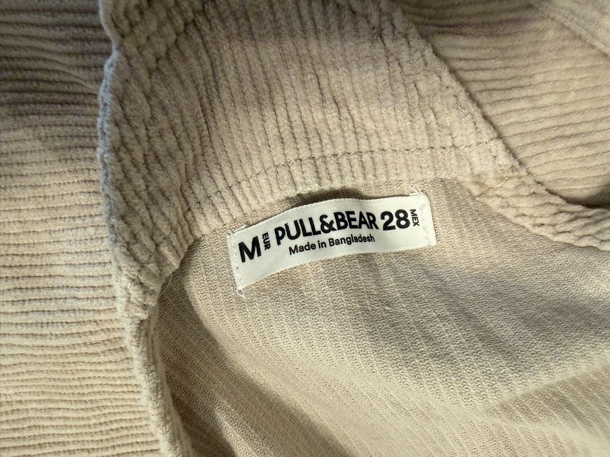 Pull&Bear Vestiti: Latzkleid Pull&Bear Cord beige Grösse M – Usato da Locarno venduto da Ery02 3