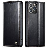 CaseMe iPhone 13 Pro Max Leder Case