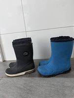 2 Paar Gummistiefel Regenstiefel ungefüttert Gr. 28 und 30