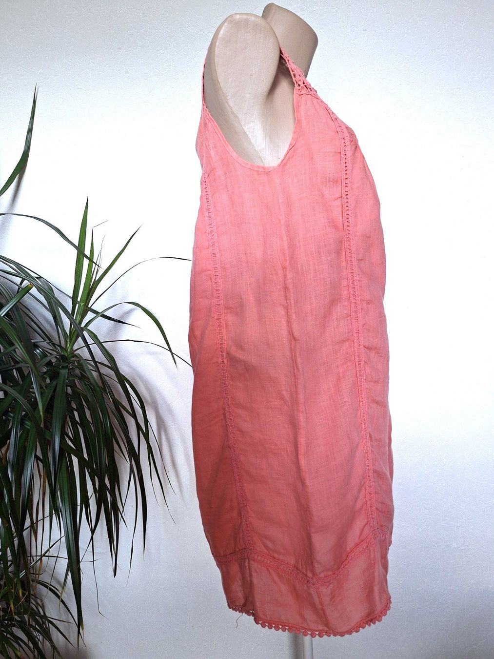 Vestiti: Robe mi-longue -rose- dentelle– Taille M – Usato da boudry venduto da Let_20 4