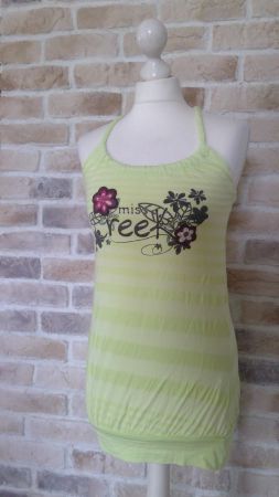 Top débardeur vert-pomme MISS CREEK, taille S/M, NEUF