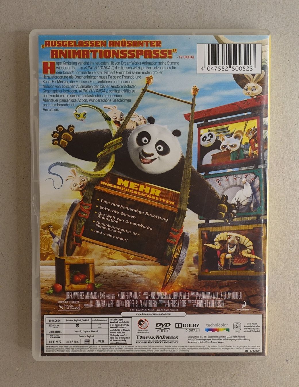 Tutti i DVDs: Kung Fu Panda 2 - DVD – Usato da Sessa venduto da fraenklishop 1