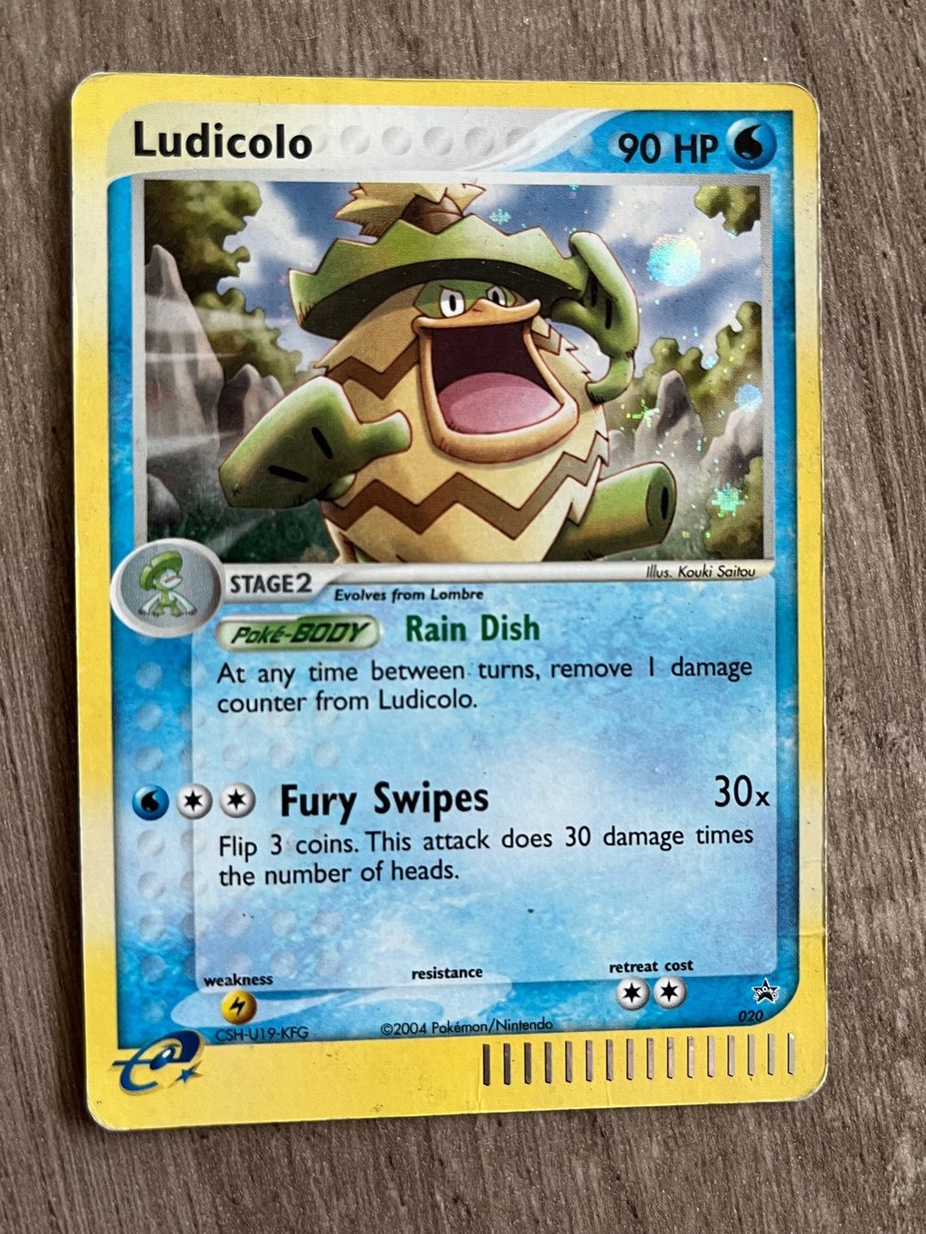Pokémon Carte collezionabili: Pokemon Karte Ludicolo 20 – Usato da Thalwil venduto da Rome_90