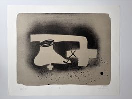 Antoni Tapies Lithografie 1/5 signiert Erker Presse