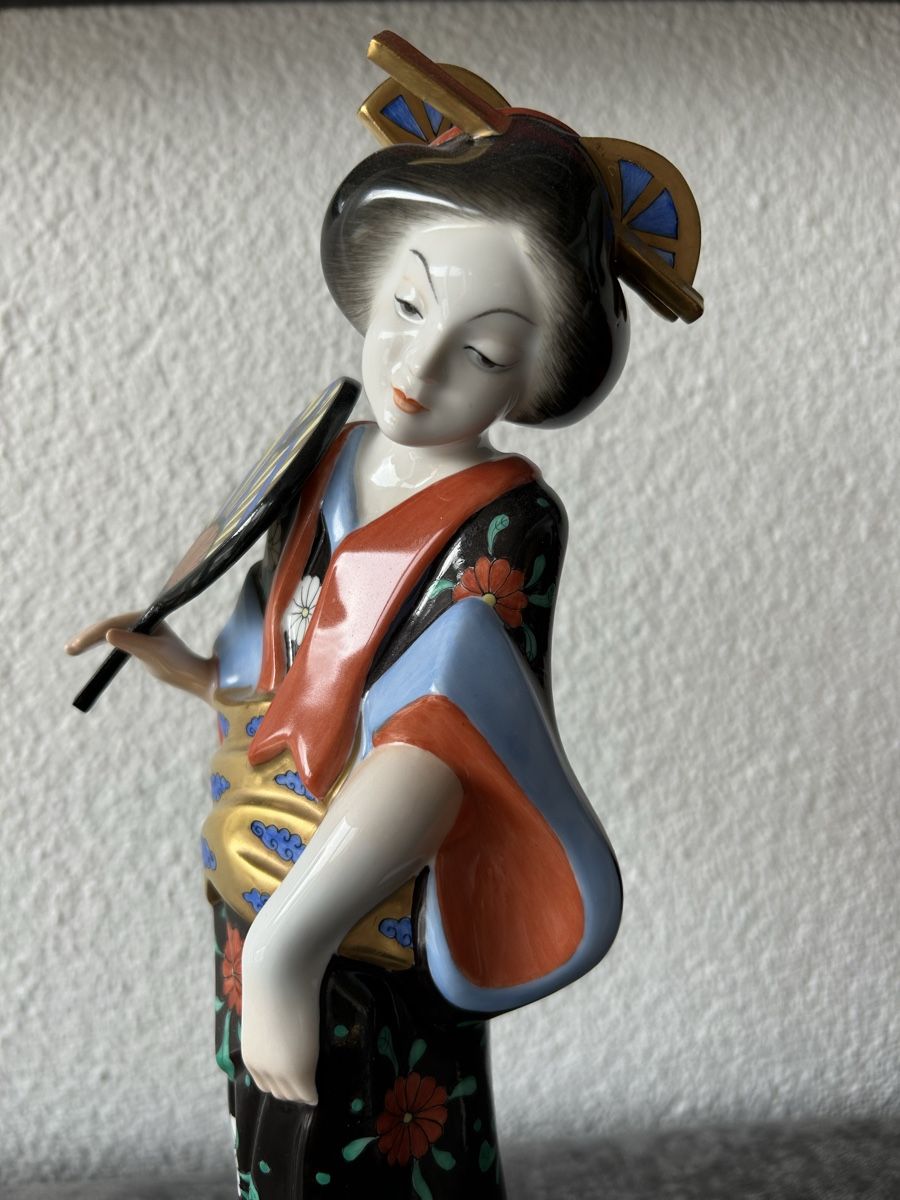 Herend Statuette: Geisha - Herend Figur - Top ! – Nuovo (secondo la descrizione) da Hofstetten SO venduto da Treasurefinds 7