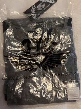 T-Shirt Body Engineers grau schwarz Grösse L neu mit Etikett