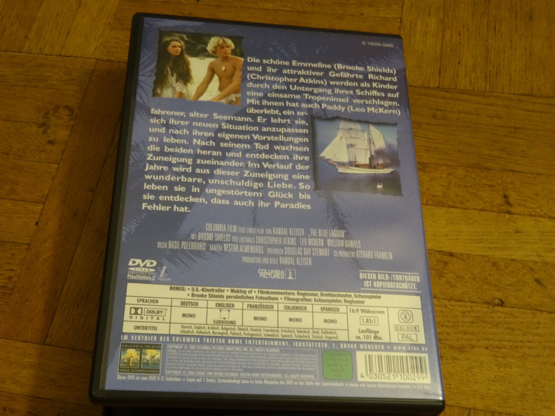 Alle DVDs: DVD Die Blaue Lagune – Gebraucht aus Olten von Disc-Verkauf 2