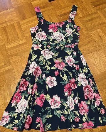 Robe fleurie 100% viscose Jacqueline de Yong taille 38