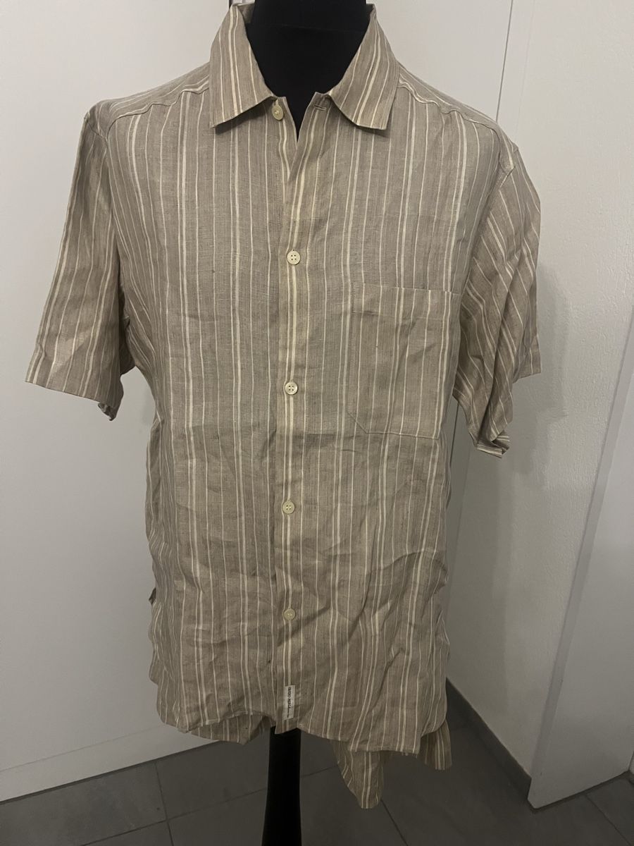 Completi: Grigio Perla Leinen-Set Neu !gestreift Gr. Xl Sommer-Look 48 – Nuovo e nell'imballaggio originale da malters venduto da Vogue2024