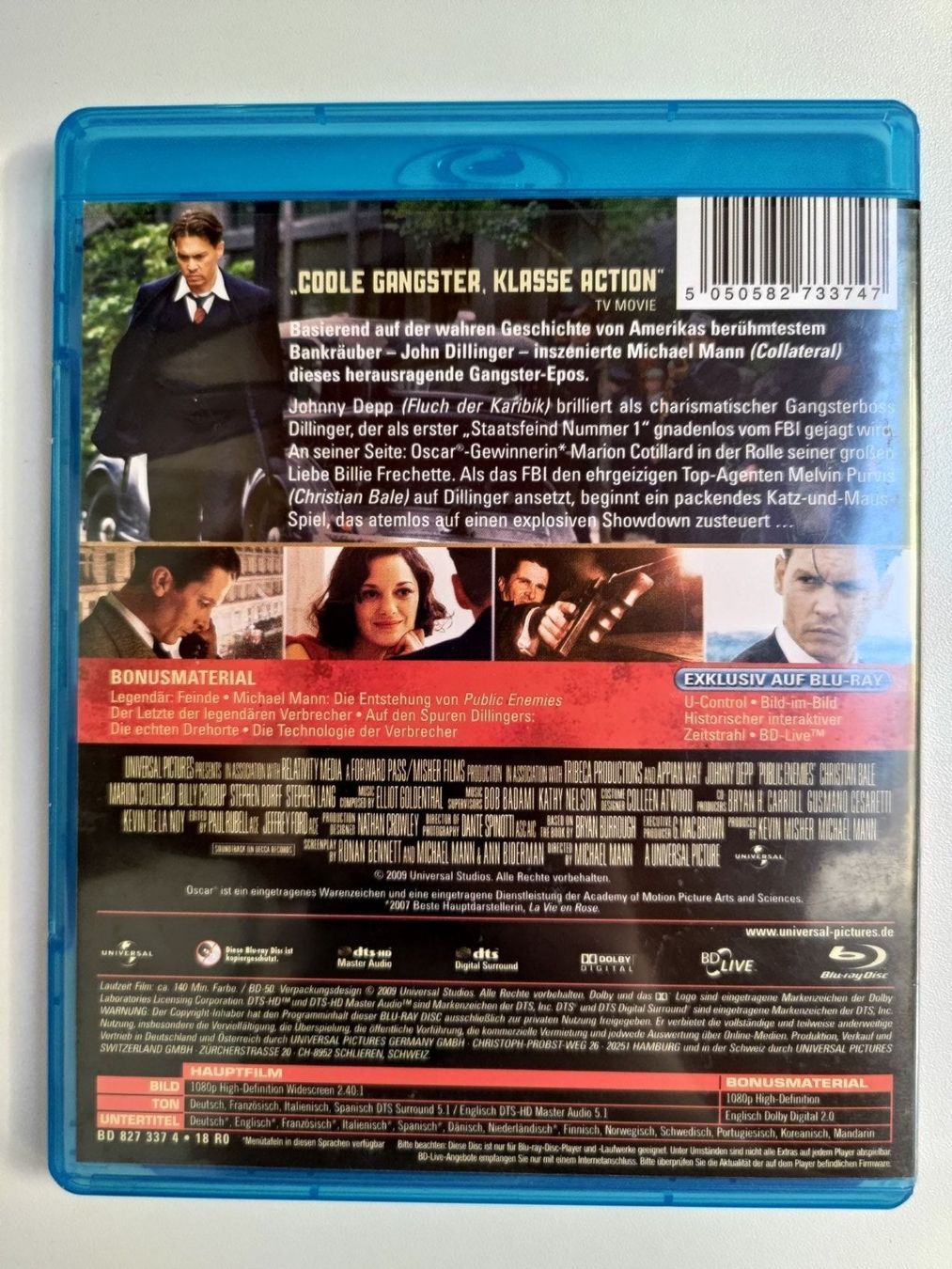 Tutti i DVDs: Public Enemies – Usato da Liestal venduto da Kratzilla 2