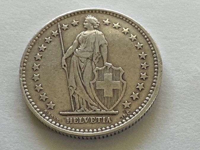 Tutti le monete: 2fr Silber 1916, -vz – Usato da Erlach venduto da gubbe1