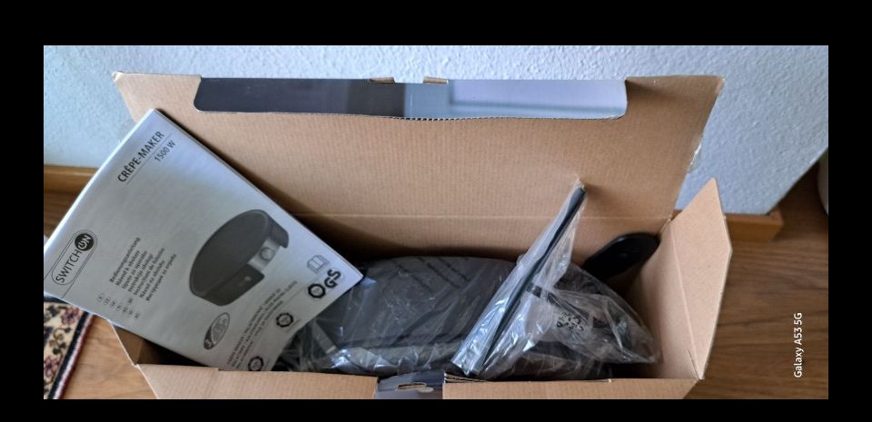 Teglie da forno: Crêpe-maker 1500w 38cm Neu – Nuovo e nell'imballaggio originale da Frauenfeld venduto da berk39 3