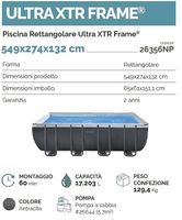 PISCINA INTEX 549x274x132 cm