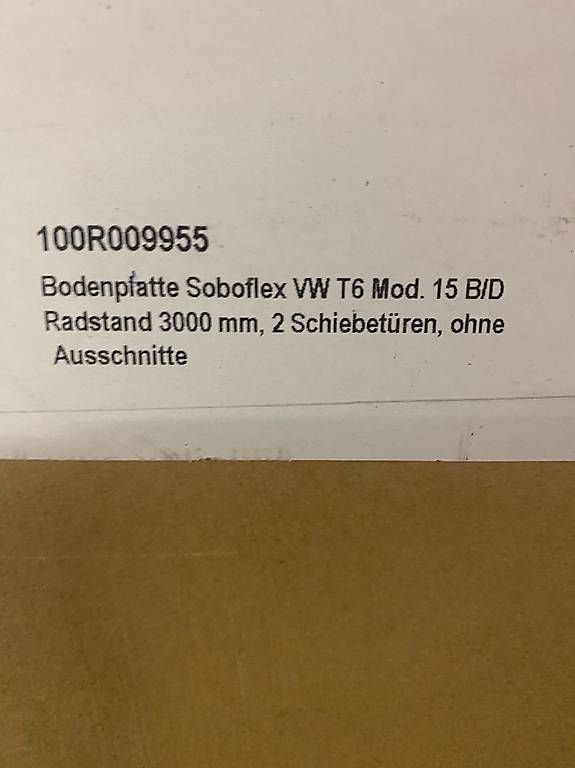 VW Tutti i ricambio: Sortimo Bodenplatte für VW T5/T6 – Nuovo (secondo la descrizione) da Wabern venduto da HK-Design 3