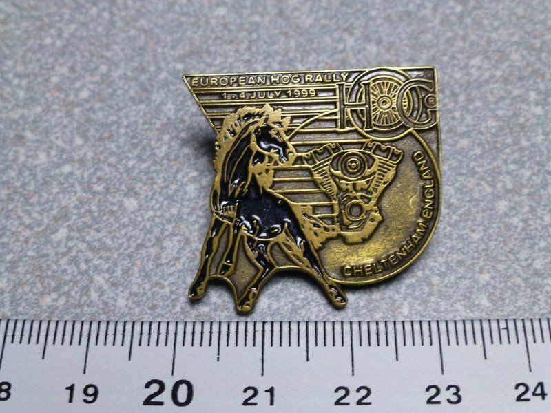 Plaquettes & Badges: PIN PINS HARLEY DAVIDSON HOG ABZEICHEN CHAPTER – D'occasion à Gränichen par Jumbo77