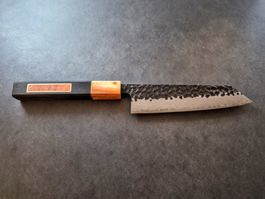 Bunka Küchenmesser 150mm Damast japanisch Ebenholz Bruyère