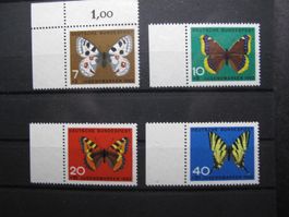 BRD 1962 Schmetterlinge **