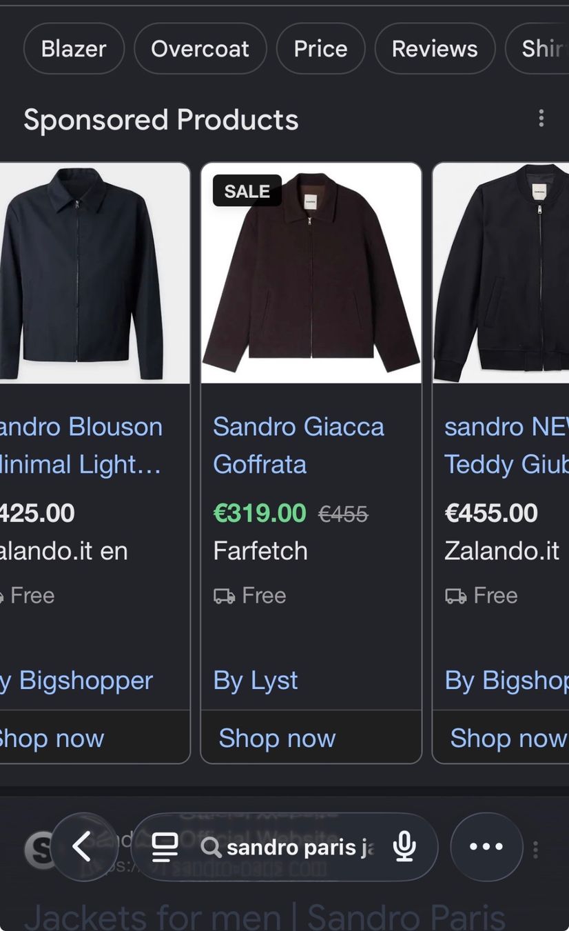 Sandro Jacken: Sandro Paris - Jacket - fitted M – Neu (gemäss Beschreibung) aus Collonge-Bellerive von Nexa 8