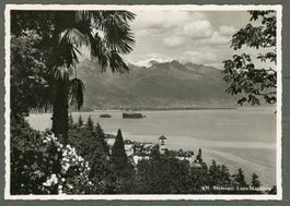 AK sw Brissago TI Lago Maggiore, © Bischof, Brissago ≈ 1935