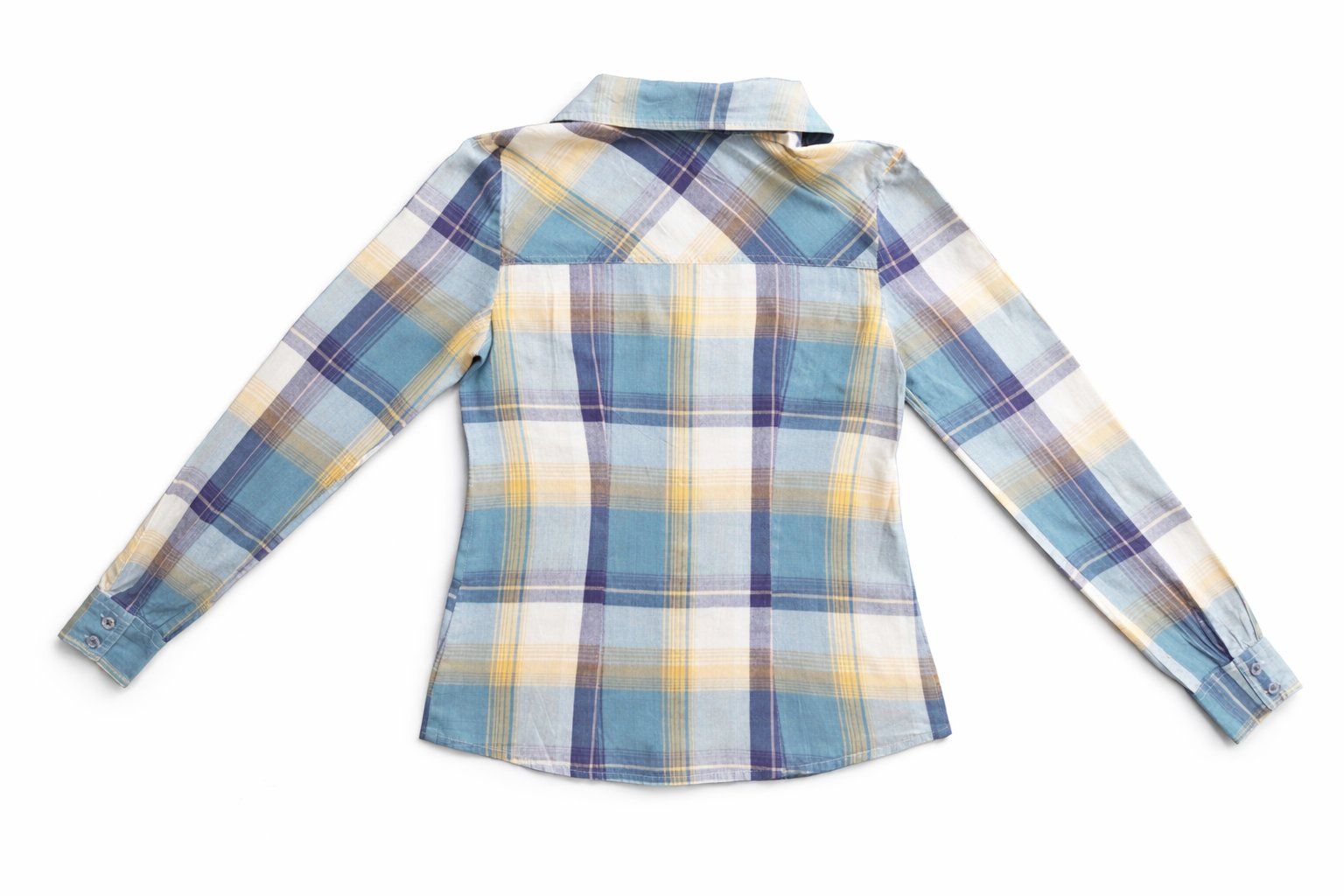 Camicette: Damen Hemdbluse Kariert Blau Gelb – Nuovo (secondo la descrizione) da Fully venduto da VaneaSelection 2