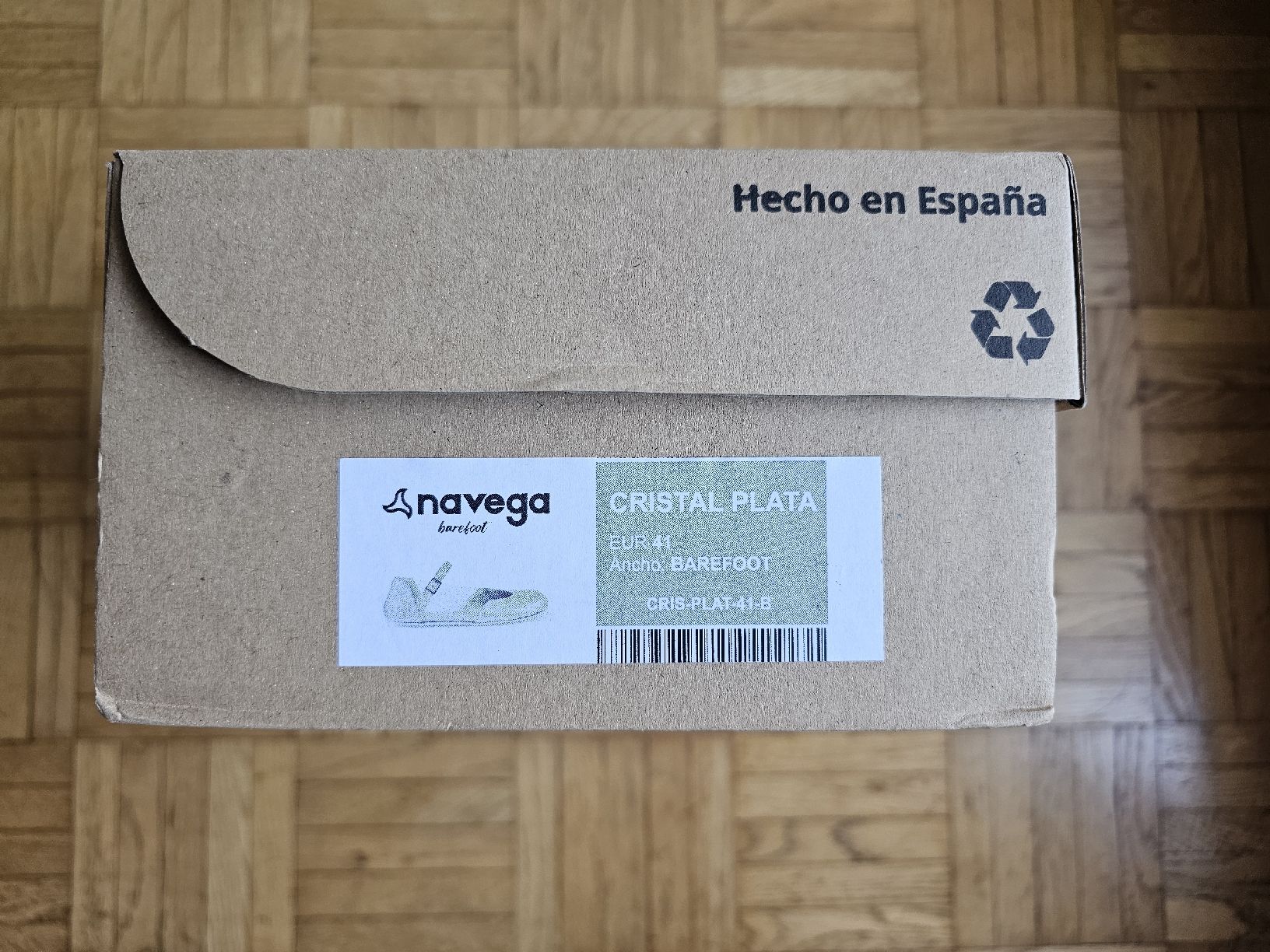Chaussures femmes: New Navega barefoot silver flats – Neuf avec emballage d'origine à Zürich par Ada2 2