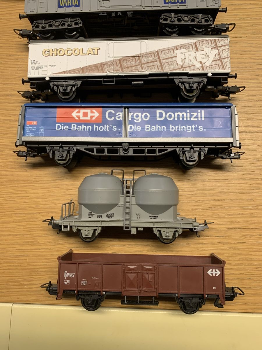 Lima Modellini di ferrovie: Lima Vintage SBB Güterzug, Inte21 – Usato da Winden venduto da EmilNeu 9