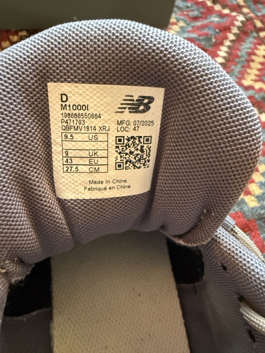 New Balance Scarpe da uomo: New Balance M1000 Dockside Sneaker, Grösse 43 – Usato da Neuendorf venduto da Bleu_primitif 7