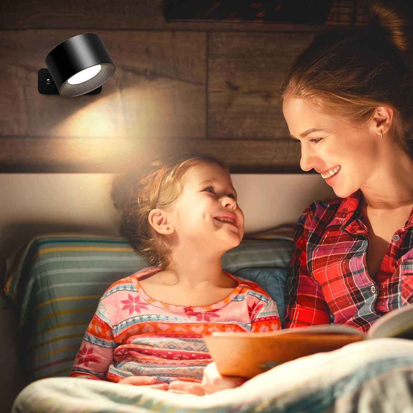 Lampade: 2 Stück Touch-Control LED Wandleuchte Innen – Nuovo e nell'imballaggio originale da Châtelaine venduto da topshop.switzerland 3