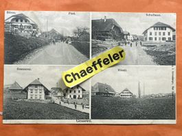 1905 Alte Ansichtskarte Gruss aus Grasswil BE, Rarität!