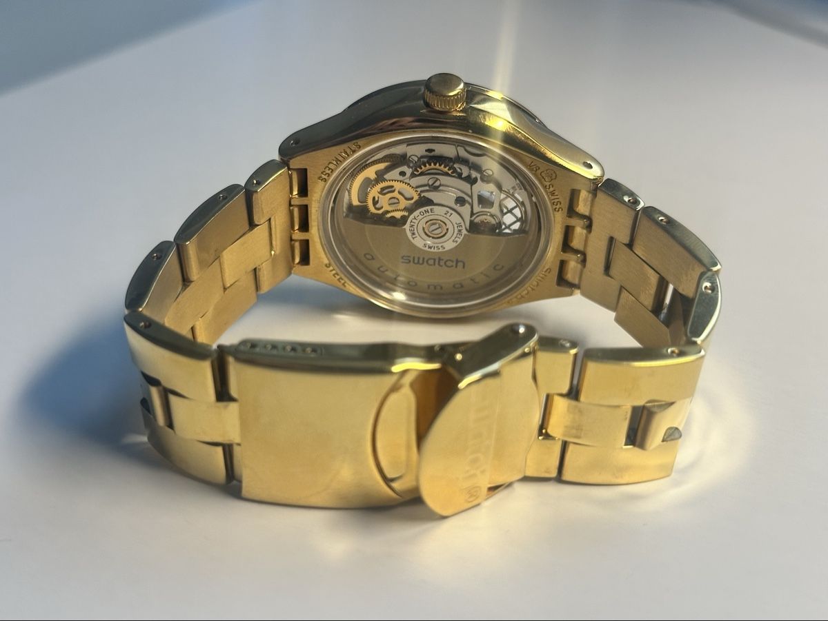 Swatch Orologi: Original Swatch Automatic Gold – Usato da Zollikerberg venduto da Pure05 4